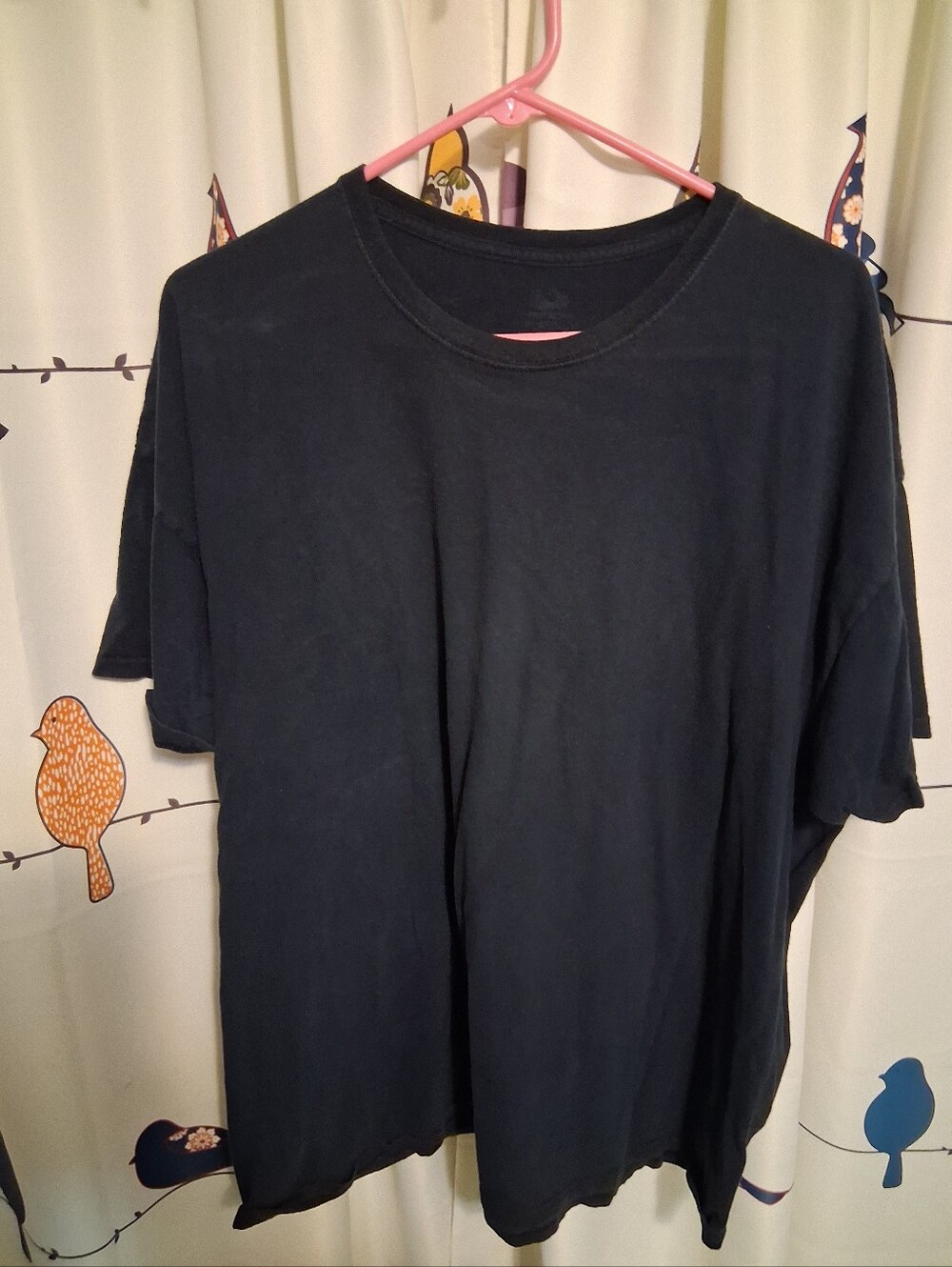 Fruit of the Loom Black Short Sleeve Crewneck T-Shirt Size 2X